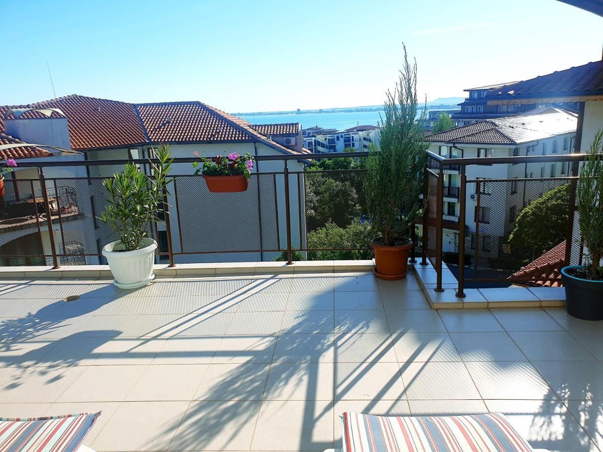 La Terrace Sea View Lägenhet Sveti Vlas Exteriör bild