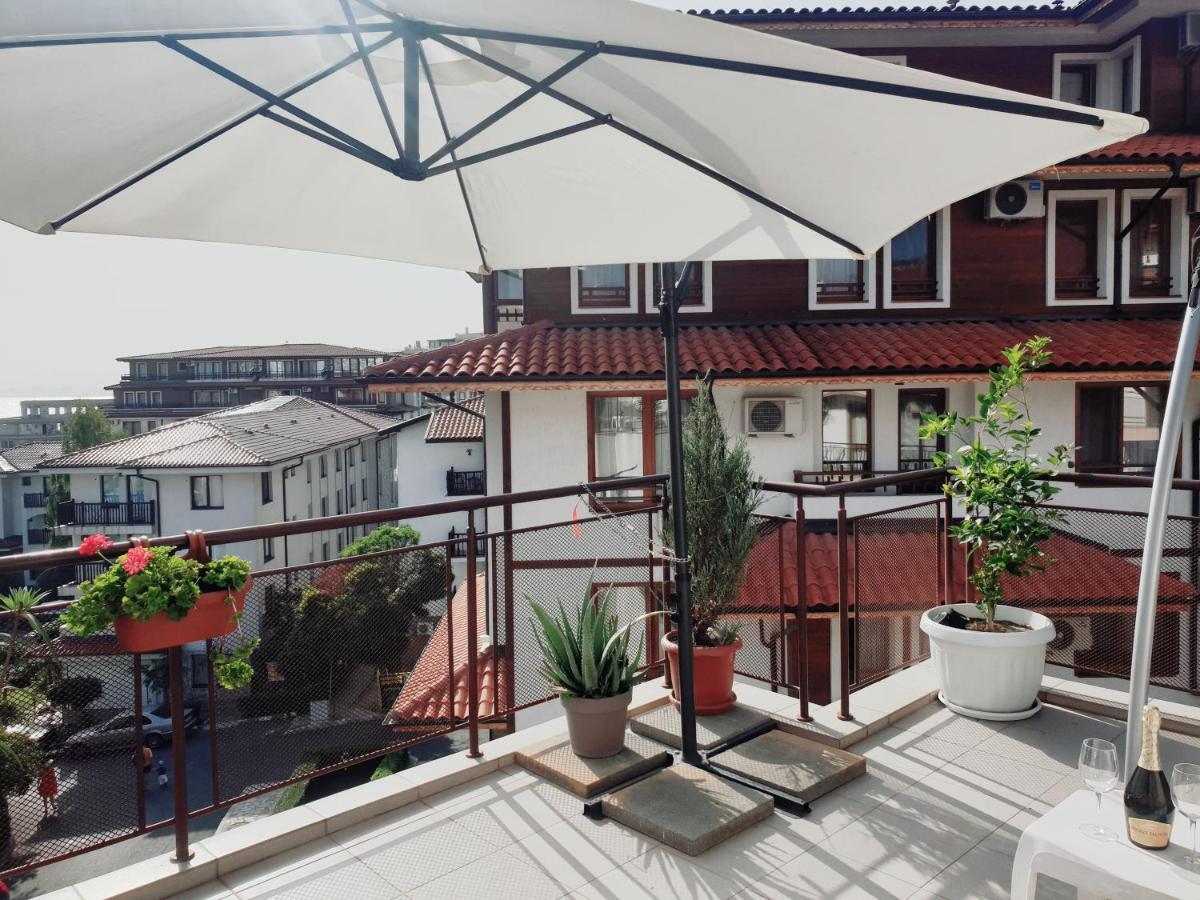 La Terrace Sea View Lägenhet Sveti Vlas Exteriör bild