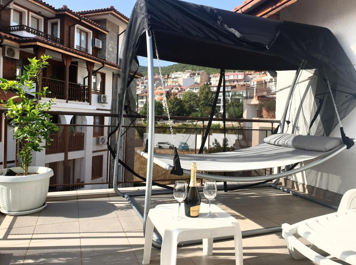 La Terrace Sea View Lägenhet Sveti Vlas Exteriör bild