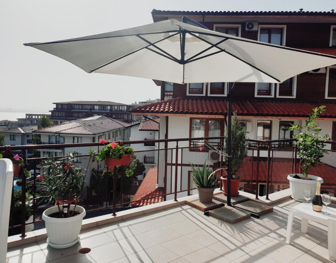 La Terrace Sea View Lägenhet Sveti Vlas Exteriör bild