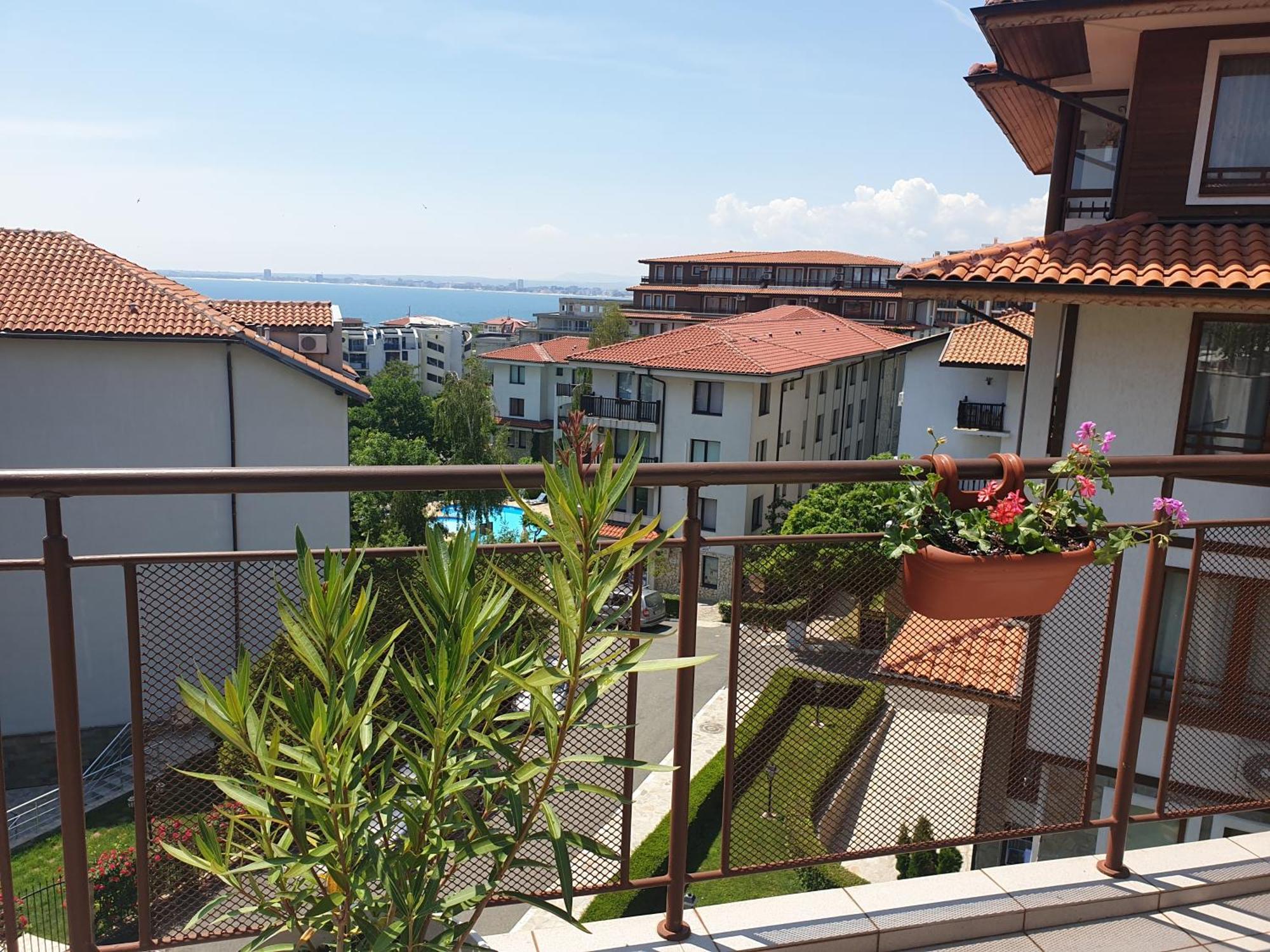 La Terrace Sea View Lägenhet Sveti Vlas Rum bild
