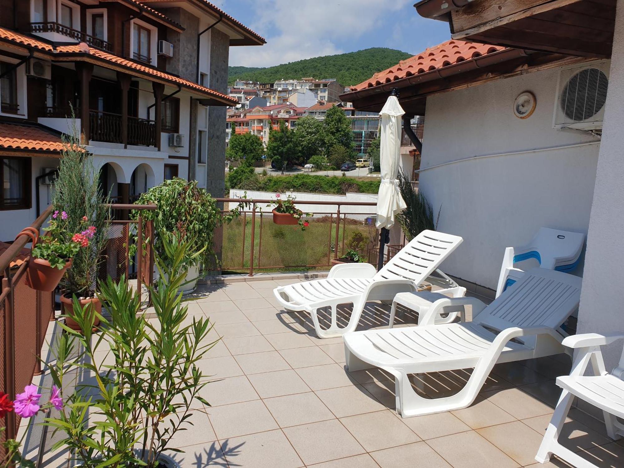 La Terrace Sea View Lägenhet Sveti Vlas Rum bild
