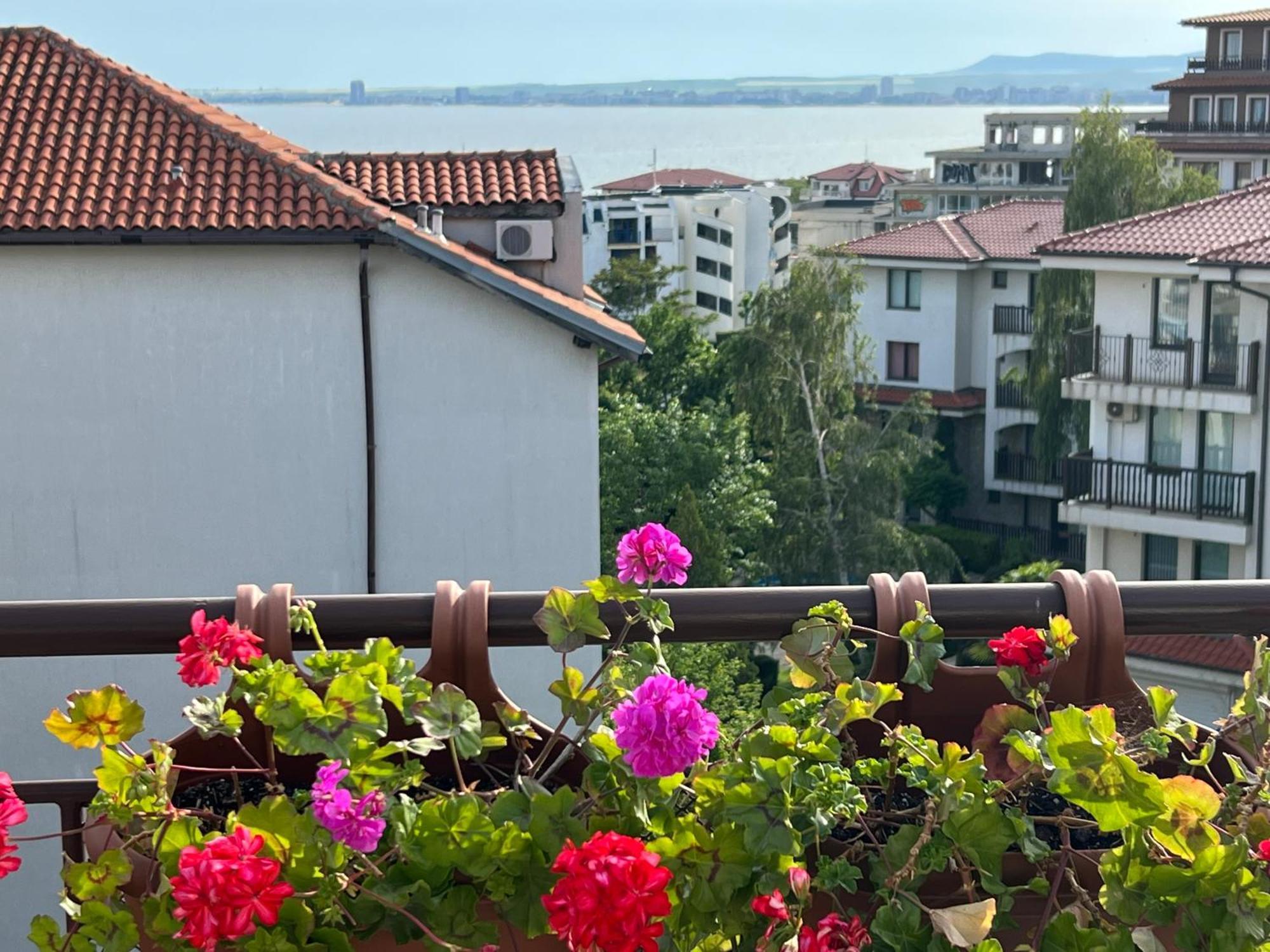 La Terrace Sea View Lägenhet Sveti Vlas Exteriör bild